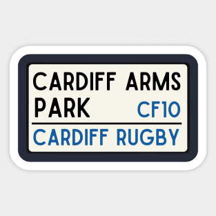 Cardiff Arms Park, Cardiff, Wales Sticker